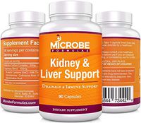 Microbe Formulas: Kidney & Liver Support - Drainage & Immune System Support - 90 Capsules - Supports Healthy Kidney & Liver Function - Provides Detox Support - Promotes Improved Bioflow
