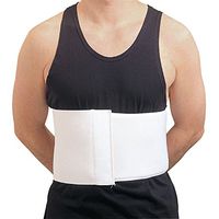 Rolyan Universal Rib Support, Men's 8"H, Supports The Chest and Torso, Brace Promotes Spinal Alignment and Pain Relief, Abdominal Binder Inhibits Chest and Torso Movement to Promote Healing