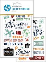 Clear Stickers | Travel