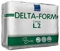 Abena Delta Form Adult Incontinence Brief, L2, 20 Count