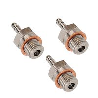 JFtech 70117 Hot Spark Glow Plug No.4 N4 Platinum/Iridium Super Glow-Plug for RC HSP Traxxas Nitro Engine Car Truck Buggy (Pack of 3)