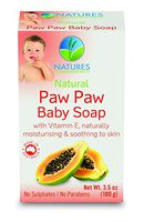 Natures Commonscents Natural Paw Paw Baby Soap Bar With Vitamin E