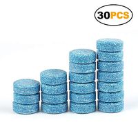 Car Windshield Glass Cleaning Tablets,Multifunctional Effervescent Spray Cleaner Cleaning Tool Compact Effervescent Tablets Cleaner for Window Floor Bathroom Glass Cleaners