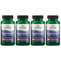 Swanson Graminex Flower Pollen Extract - Maximum Strength 500 mg 60 Caps 4 Pack