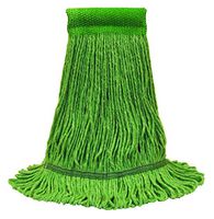O'Cedar Commercial 97142 Premium Loop-End Mop, Medium, Green (Pack of 12)