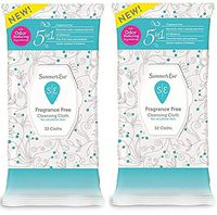 Summer's Eve Unscented Cleansing Cloths 32 Count (Pack of 2)