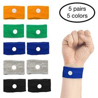 Motion Sickness Relief Wristbands Acupressure Wristbands Nausea Relief Band for Morning Sickness & Sea, Travel, Car Sickness