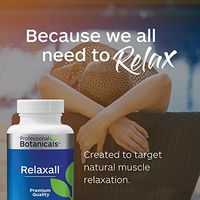 Professional Botanicals Relaxall - Muscle, Discomfort & Relaxation Support - 60 Vegetarian Capsules
