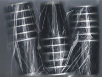 COFFEE SERVICE 12 OZ. HOT/COLD HEAVY CARDBOARD BROWN CUPS- 18 COUNT