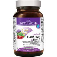 New Chapter Hair Skin & Nails Vitamins with Fermented Biotin + astaxanthin - 30 Ct Vegetarian Capsule (Packaging May Vary)