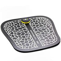 Lzour EMS Foot Massager, USB Rechargeable Folding Portable Electric Massage Mat, Electronic Muscle Stimulatior Feet Massage Promoting Blood Circulation Muscle Pain Relief