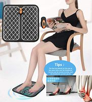 TQ Portable Shiatsu Foot Massager Machine Electric Deep Kneading Rolling Mat