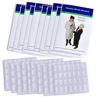 Pill Pak Tri-fold - Weekly Four Times a Day Blister Pack - Jumbo Size Blisters (Jumbo, 10 Pack)