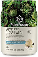 PlantFusion Complete Organic Plant Based Pea Protein Powder | Fermented Superfoods | Vegan, Gluten Free, Non Dairy, Soy Free, Vanilla, 1 LB, 15.87 Ounce (Pack of 1)