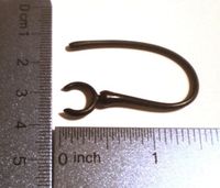 PL New Black Standard Earhooks for Aliph Jawbone Era and Prime 2/3 Wireless Bluetooth Headset Era, 4 Pieces