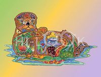 Hi-Look Microfiber Cleaning Cloth - Sea Otter