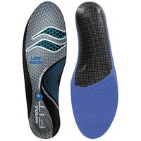 Sof Sole Men's Low Arch Unisex FIT Support Insoles, Grey, Women's 13-14/Men's 11-12