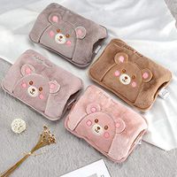 Hot Water Bottle Winter Hand Warmer Reachargeable Safe Hot Water Bag Heating Pad Rechargeable Electric Hot Water Bag Portable Electric Heat Pain Winter Expressive Gift