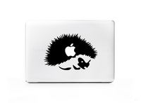 Hedgehog Groundhog Porcupine Sticker Decal For MacBook Pro 13" 15" 17" Universal Sticker. 6 Year Guarantee