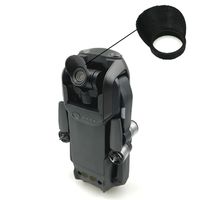 Enjocho DJI Lens Hood, Mini Portable Sun Shade Against Light Flares Protective Cover for DJI Mavic Air (Black-Style2)