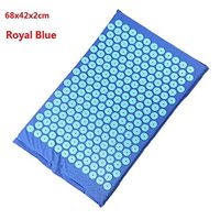 Makango Acupressure mat Acupressure Cushion Cushion Massage Cushion Relax Relieve Back Pain Spike pad, Massage Yoga mat Pillow Multi-Color Optional (Color : D2)