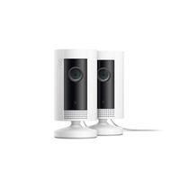 Introducing Ring Indoor Cam, Compact Plug-In HD security camera with two-way talk, White, Works with Alexa - 2-Pack