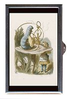 Alice in Wonderland Tenniel Hookah Mushroom Color Decorative Pill Box