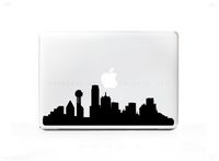 Dallas Texas Skyline Sticker Decal For MacBook Pro, PC, Laptop, Window, Car, or Wall