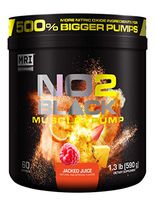MRI NO2 Black Nitric Oxide Supplement for Pump, Muscle Growth, Vascularity & Energy - Powerful NO Booster Pre-Workout with Citrulline + 60 Servings (Jacked Juice)