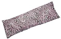 Microwavable Corn Filled Heating Pad and Cold Pack/Washable 100% Cotton Cover (5.25"Wx17.25"L, Bandana - Pink)