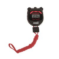 MARATHON ADANAC 3000 Digital Stopwatch Timer, Water Resistant, Battery Included (Black/Red)