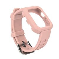 RTYou Silicone Watch Straps, (TM) Silica Gel Buckle Wristband Silicone Strap Belt for Apple Watch Series 3/2/1 (Pink, 42mm)