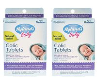 Hyland's Baby Colic Tablets, 125 Count, Pack of 2 by Hyland's