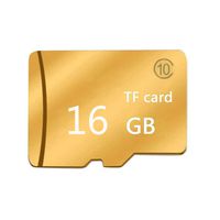 Detectorcatty Gold Micro-SD Sd Tf Memory Card Class 10 Quality Memory Particles Memory Card Large Capacity