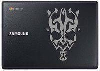 STAR WARS DARTH MAUL (Silver 9") Vinyl Decal Sticker for Car Automobile Window Wall Laptop Notebook Etc.... Any Smooth Surface Such As Windows Bumpers