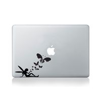 Fairy and Butterflies Vinyl MacBook Decal/Laptop Decal - Fits MacBook Air (11/13), MacBook Pro (13/15), MacBook Pro Retina (13/15) and MacBook Retina (12)