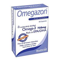 HealthAid Omegazon Omega 3 Fish Oil - 60 Capsules
