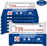 Disinfectant Alcohol Wipes Antiseptic 75% Alcohol Pad Portable Disposable Wipes for Hand Skin Clean Cotton Wet Wipes