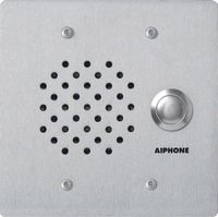 Aiphone Corporation LE-SS/A Audio Door Station for LEF, LEM, AP-M, or MP-S Series, Stainless Steel, 4-3/4" x 4-3/4" x 2"