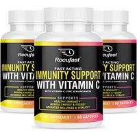 Immune Support Immunity Booster Supplement with Vitamin C, Zinc, Echinacea for Immune Boost - 35 Essential Vitamins Including - Vitamin B6, B12