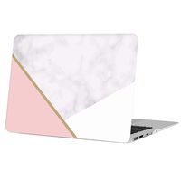 MacBook Retina 12 Inch Case, Funut Matte Rubber Coated Soft Touch Plastic Hard Case Shell Fashion Style for MacBook Retina 12 Inch A1534, Tricolor Marble