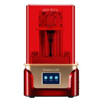QIDI TECH Shadow 5.5 S 3D Printer, UV LCD Resin Printer with Dual Z axis Liner Rail, 3.5 Inch Touch Screen,Build Size 4.52"(L) X 2.55"(W) X 5.9"（H）