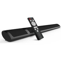 TV Sound bar,(2018 Version) Meidong Soundbar with Bluetooth Wireless & Wired 2.0 Channel Home Theater Speaker Surround With 43inch/Optical/RCA/AUX/Remote Control