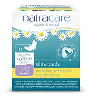 Natracare Pads Ultra Long & Wings, 10 ct