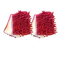SAVAGE SANITARY Microfiber Mop Refill 2-Pack Compatible with OCedar Flip Mop & Standard 18 inch Dust Mops | Snug Fit for Better Control | Wet Dry or Dust Mop | Super Durable for Commercial or Home (2)