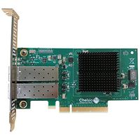 CHELSIO COMMUNICATIONS T520-SO-CR 2-Port Low Profile 1/10GbE Server Offload Adapter with PCI-E x8 Gen 3, SFP+ Connector