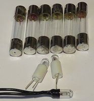Complete Lamp Kit for Marantz 2220 - with 8v 200ma Fuse Lamps