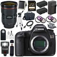 Canon EOS 5DS 5D S DSLR Camera + EF 24-70mm f/2.8L II USM Lens + LPE-6 Lithium Ion Battery + External Rapid Charger + Canon 100ES EOS shoulder bag Bundle 14