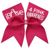 iBase 4 Pink Awareness Cheer Bow