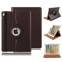 Vacio iPad New 2019 10.5 Inch Cases and Cover,360 Degree Rotating Case Smart Lightweight Cover Slim Sleeve Multi-Angle Viewing Stand, Case for iPad Air 3,Brown